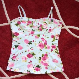 Almost new floral cami!